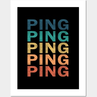 Ping Posters and Art